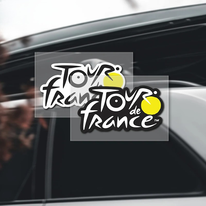 Mountain Biking France - Tour de France logo sticker voor