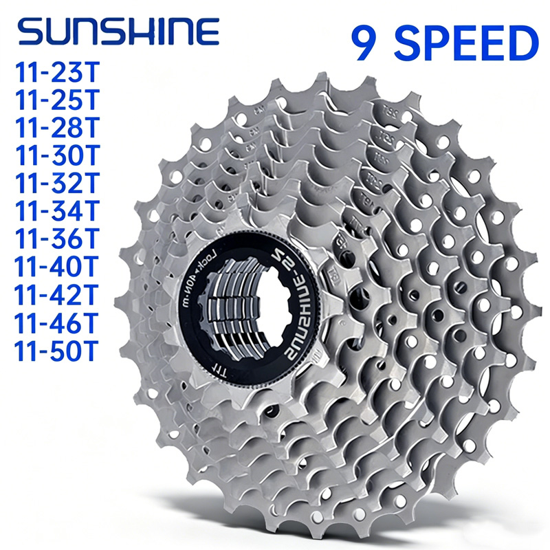 Cassette 11 Speed - SUNSHINE 9-speed cassette 11 32 34