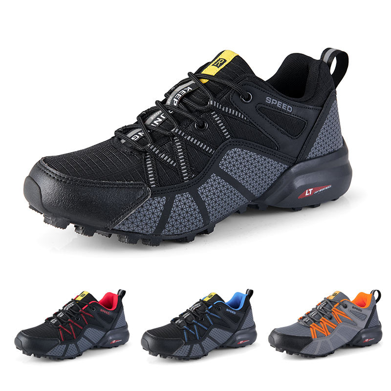 Mountain Biking For Beginners - MTB Fietsschoenen Mannen Weg Mountainbike Sneakers
