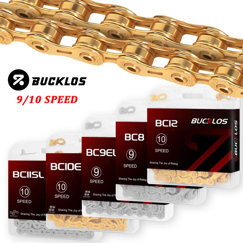 Mountain Biking Bc - BUCKLOS Fietsketting 9v 10v Originele MTB