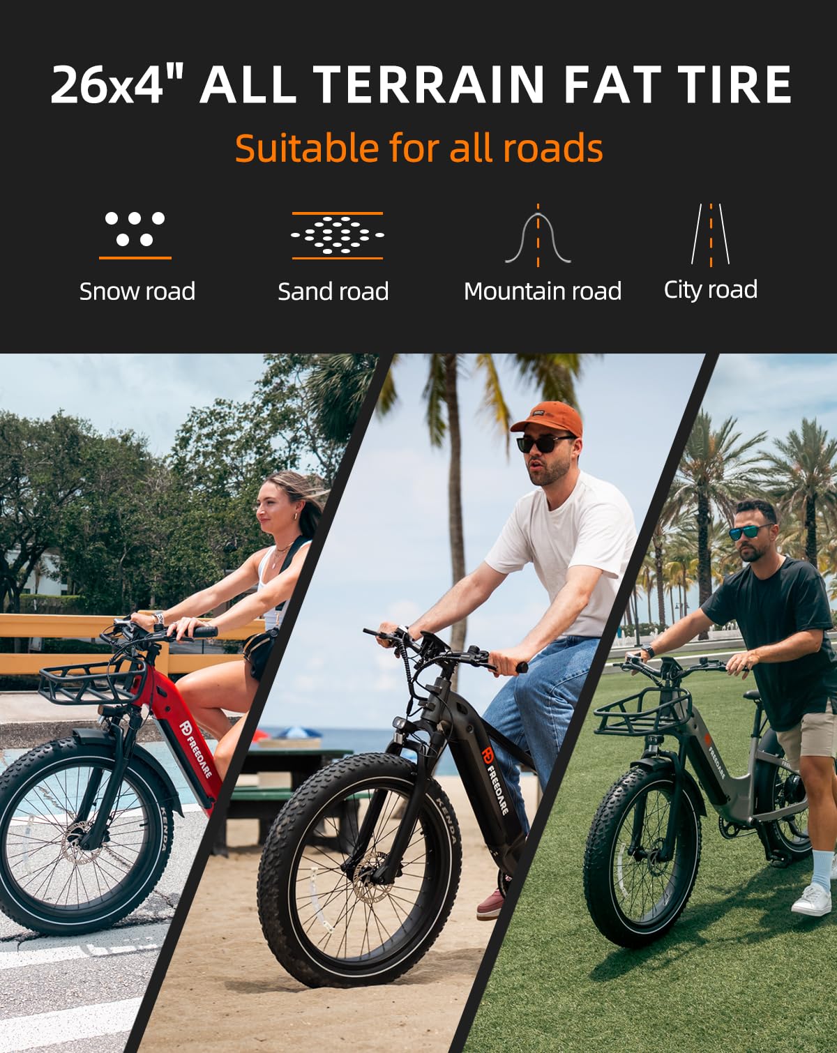 FREEDARE Elektrische fiets voo - Mountain Biking App recensie en prijs