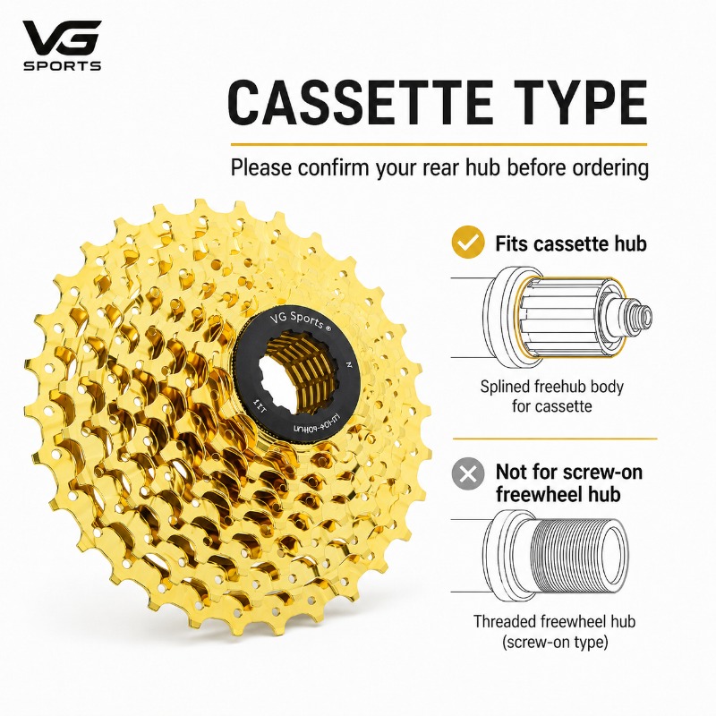 VG SPORTS Fiets Cassette 8 9 1 - Cassette 11 Speed recensie en prijs