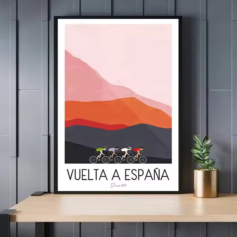 Aquarel Cycling Race Cyclist T - Mountain Biking France recensie en prijs