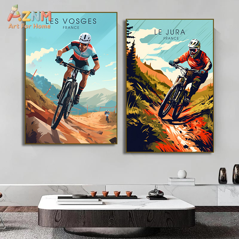 AZNM Vintage Frankrijk Mountai - Mountain Biking France recensie en prijs