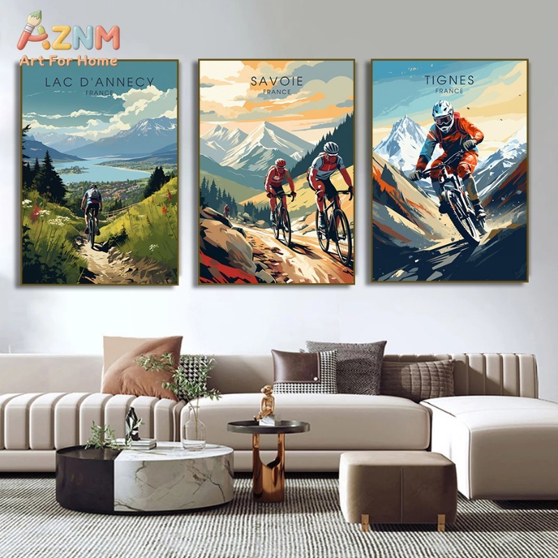 AZNM Vintage Frankrijk Mountai - Mountain Biking France recensie en prijs