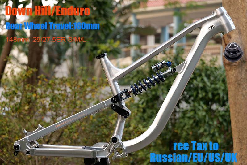Softtail fietsframe van alumin - Mountain Biking Uk recensie en prijs