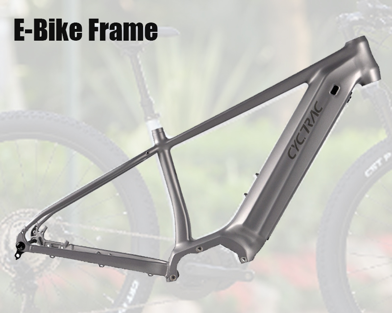 E-bike frame van aluminiumlege - Mountain Biking Uk recensie en prijs