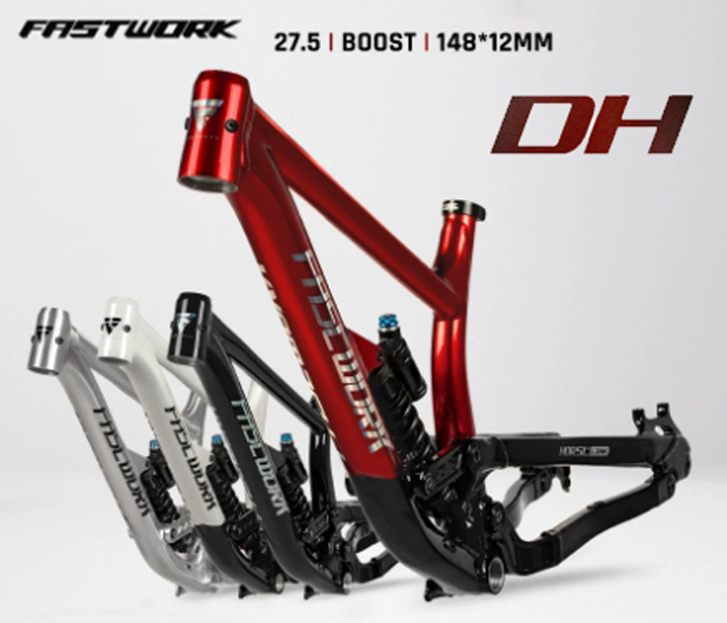 Full Suspension Frame DH Alumi - Mountain Biking Uk recensie en prijs